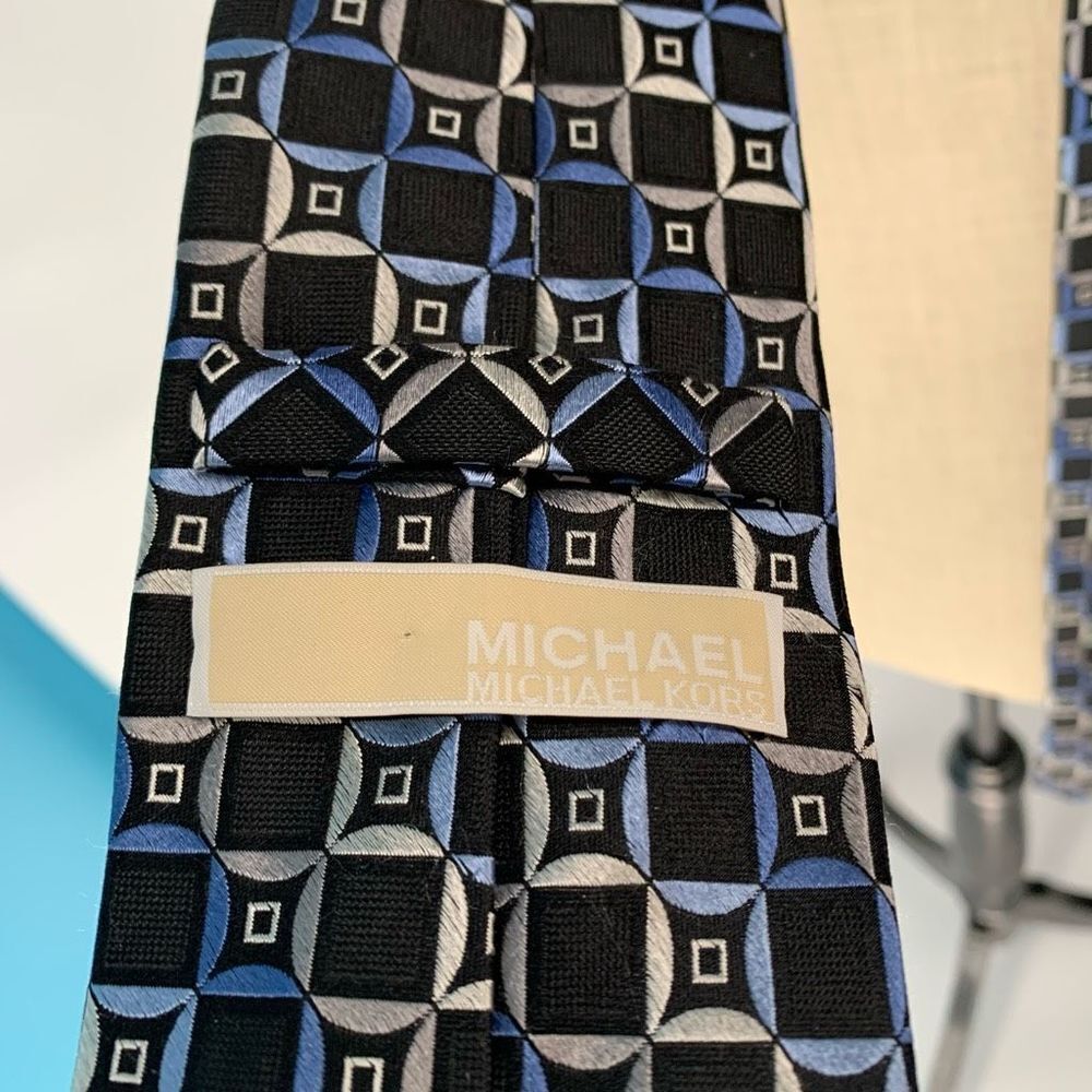 MICHAEL KORS tie blue
